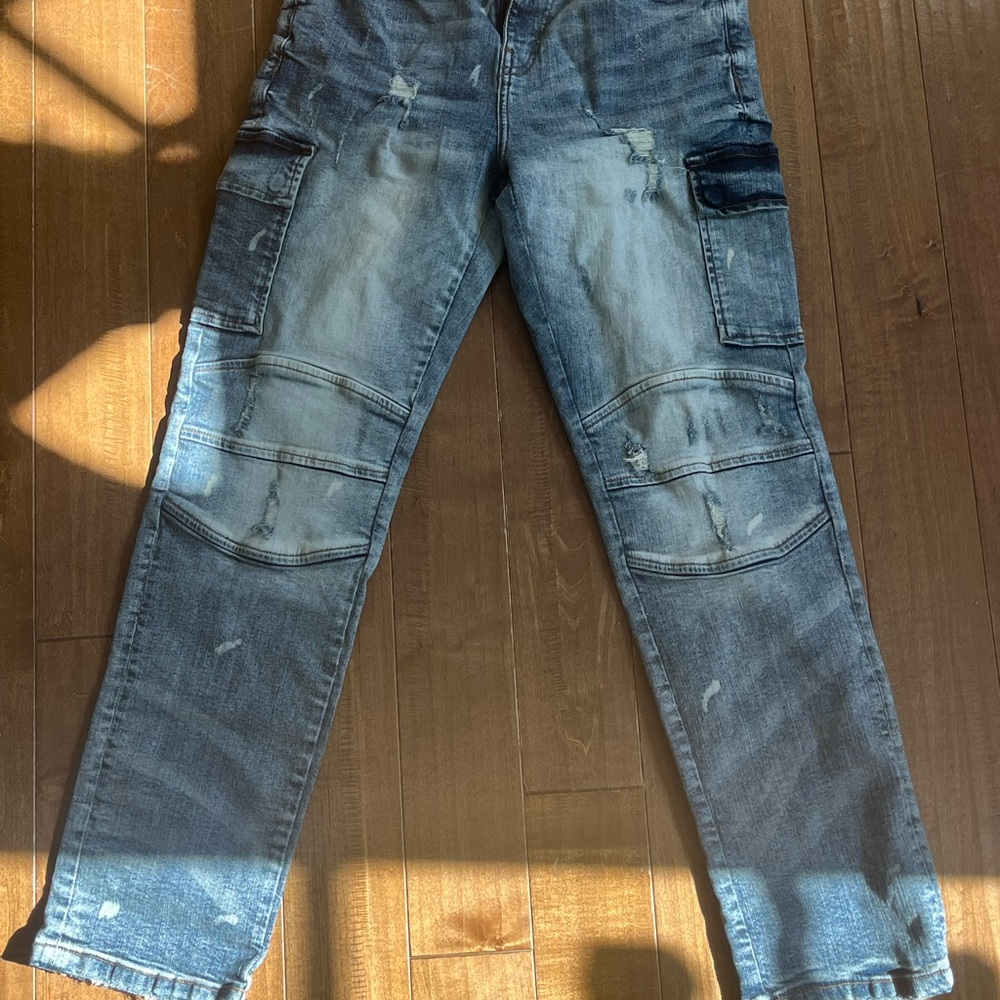 Supply & Demand Blue Denim Jeans-Streetwear